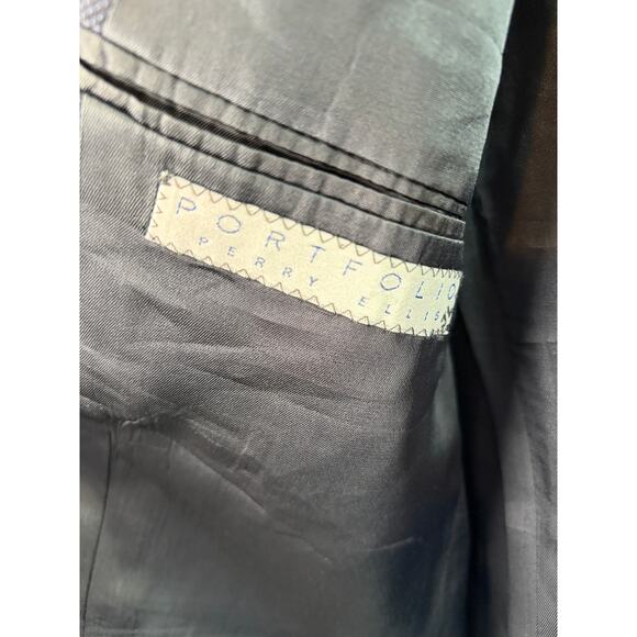 Perry Ellis Portfolio Blazer – Blue – Size 40/42R - Picture 4 of 6